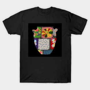 Pottery is style of life- patchwork pot T-Shirt